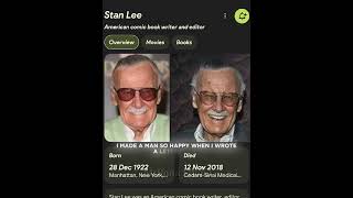 🗣️ : 12 November is just a date, what's so special about it?🤡 #stanlee