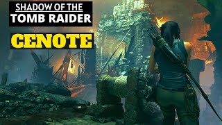 shadow of the tomb raider cenote | Water wheel Puzzle ( eye of the serpent )