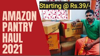 Amazon Pantry Haul|Online Shopping | Malayalam Vlog|ആമസോണിൽ നിന്ന് വാങ്ങിയ സാധനങ്ങൾ കണ്ടാലോ|#amazon