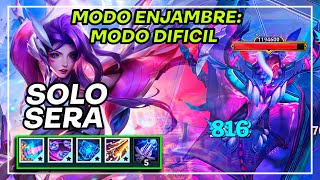 Modo Enjambre:Solo SERAPHINE, La MAYOR SUERTE del MUNDO, Laboratorio subterráneo| League of Legends