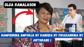 NAMPIDIRINA AMPONJA NY KANDIDA NY FIRAISANKINA I RAMATOA OLGA RAMALASON