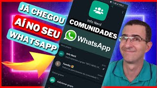 😲NOVIDADES NO WHATSAPP! NOVA ABA COMUNIDADES CONECTA VOCÊ COM MAIS PESSOAS!