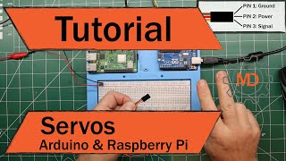 How to connect a servo to a Raspberry Pi and Arduino!