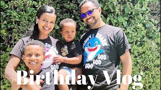 Baby Shark themed 2nd Birthday Vlog| የልጆች ልደት በቀላሉ ደማቅ እና ያማረ ለማድርግ