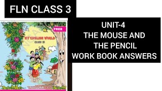 FLN CLASS 3 UNIT-4 THE MOUSE AND THE PENCIL ENGLISH WORK SHEETS 2024/25 telangana