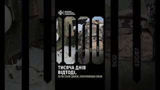 1000 днів великої війни. Билися, бʼємося і будемо битись 🇺🇦