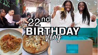 VLOG| CELEBRATING MY 22ND BIRTHDAY IN LONDON!