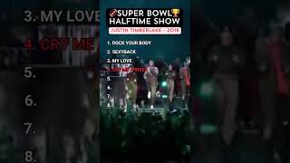 JUSTIN TIMBERLAKE 🏈 Super Bowl Halftime Show 2018 🏆 #superbowl2024 #superbowlhalftimeshow