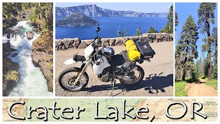 ☑️ Dual Sport Adventure to Crater Lake, OR || Suzuki DR350