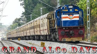 The GRAND ALCo Diesel Memories !! VIVEK Express, Indian Railways