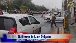 Se registran ligeras lluvias en Cadereyta