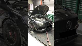 2018 Mercedes-Benz CLA45 AMG Wagon Stage 2 Remap Dyno WHP: 353HP 606TQ More info at www.emptune.com