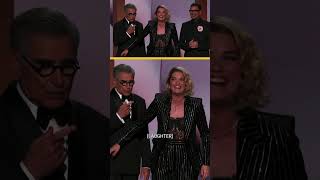 The #SchittsCreek reunion we've all been waiting for. #Emmys #Shorts