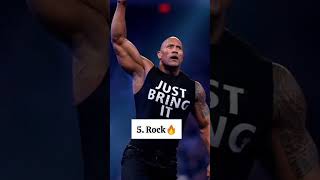 Top 5 best Wrestler in Wwe #shots #wwe #romanreigns