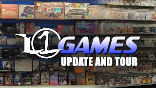 Retro Game Store Tour and Update from L1 Games