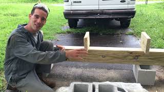 Installing a New Porch Beam