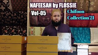 NAFEESAH by FLOSSIE VOL-5 Chiffon Collection in Cheap Price