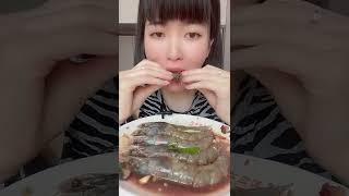 ASMR Eating, Eating Shrimp and  Octopus