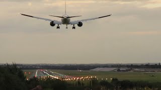 Emirates 🇦🇪 Boing 777-31HR Arrival From UK 🇬🇧 international Airport 🤖|BHX|✈️✈️✈️😳😳