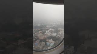 Landing on Dhaka Airport