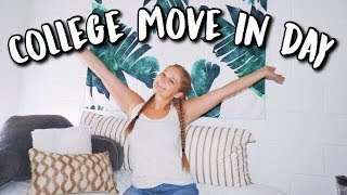 COLLEGE MOVE IN DAY VLOG 2017 (Bridgewater State University)