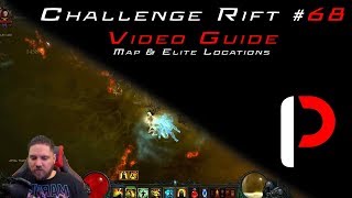 Diablo 3 - Challenge Rift #68 - Video Guide with Map & Elite Locations