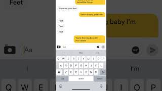 Dating App Lyrics Prank - Blank Space by Taylor Swift