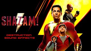 New line cinema Destruction sound effects - (Shazam!)