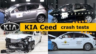 KIA Ceed Crash Test (1 2 3) all generations (Euro NCAP)