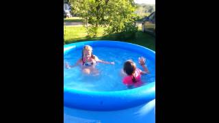 Kids playing in pool 2