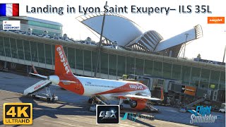 FS 2020 - A Passenger Life - Landing in Lyon Saint Exupery - A320 FBW - EasyJet