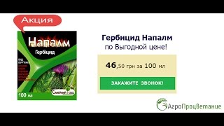 Купить Гербицид Напалм 100мл, 300мл, 1л