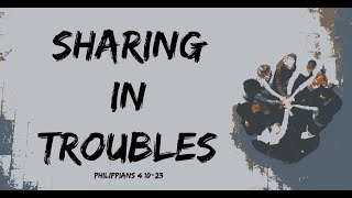 Sharing in Troubles