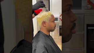 Blonde Hair Transformation #afrohair