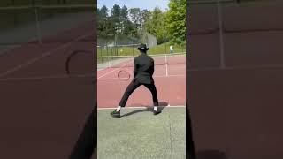 michael jackson on tennis // Akamz #shorts #tennis #michaeljackson #akamz