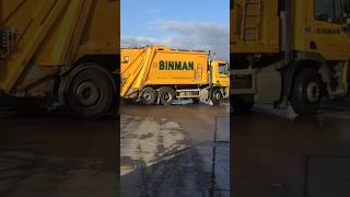 MrBinman Daf CF reversing into the depot #garbagetruck #truck #daftrucks #mrbinman