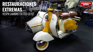 Taller "Restauraciones Extremas " - Vespa Lambretta 150 LD