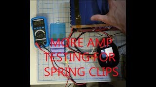 More Amp Testing AA Spring Terminals for Solderless Battery Boxes