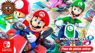 Mario Kart 8 Deluxe Pase de Pistas Extras DLC en Español: Todas las Copas Nuevas - Nintendo Switch