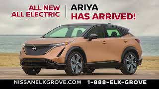 All-Electric Nissan ARIYA now in stock and NO crazy dealer markup at Nissan Elk Grove