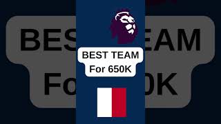 The Best 650K Team You NEED In FIFA 23 #shorts #fifa23 #fut23  #squadbuilder #ultimateteam