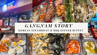 Dinner Buffet at Gangnam Story Korean Steamboat and Barbecue BBQ Singapore