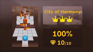 Rolling Wonder Concept Level 8 - City of Harmony [Perfect Way] (RSR 1.2.2r+)