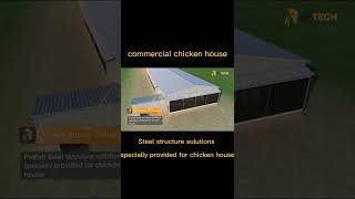 best structure for commercial modern poultry farming house design - RETECH Farming