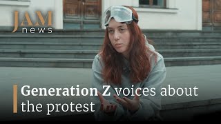 Generation Z at the forefront of Georgian protests: Meet some of them