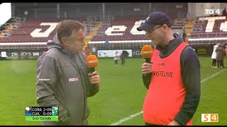 HEAD HONCHO KEVIN JOHNSON AFTER  COROFIN V MOYCULLEN - 2024 GALWAY CLUB FOOTBALL FINAL