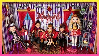 Tri Castle On /School Spirit ATHLETIC LOUNGE Room Tour ~Ever After High~ Doll House Display Room Box