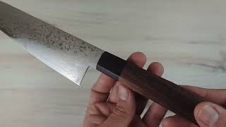 Kikuichi Swedish Warikomi Damascus Gyuto 210mm Unboxing