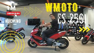 Skuter Wmoto Es 250i Sesuai Untuk Meredah Kota