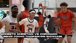 Modesto Christian vs Coronado | Star Studded Matchup ft Jamari Phillips & UCLA Bound Sebastian Mack